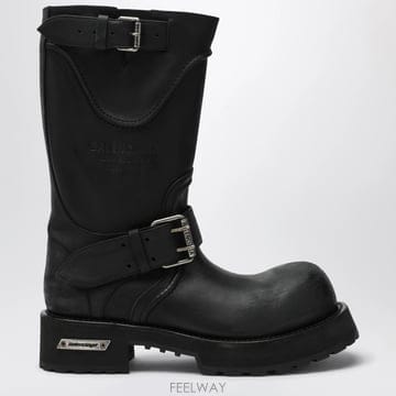 26 F/W 발렌시아가 VENOM 부츠 인 블랙 카프 레더 83358 B0052318792