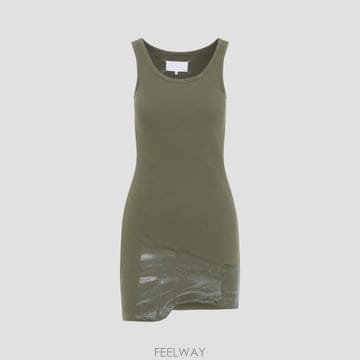 [A3] 메종 마르지엘라 원피스 드레스 S29DA0016.M20202-693 OLIVE
