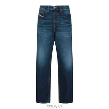 디젤 다크 블루 코튼 데님 진 A1159809I2701 B1042318927
