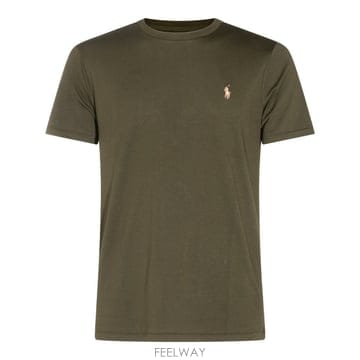 폴로 랄프로렌 컴퍼니 OLIVE 코튼 티셔츠 710671438540 B1042318939