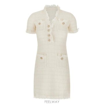 Self Portrait 26FW ���� ��Ʈ����Ʈ ���ǽ� AW26146SAC CREAM26FW ���� ��Ʈ����Ʈ ���ǽ� AW26146SAC CREAM