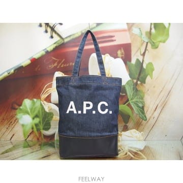 구제토토 A.P.C 아페쎄 악셀 뎃님 토드백 숄더백 정품 중고 61509
