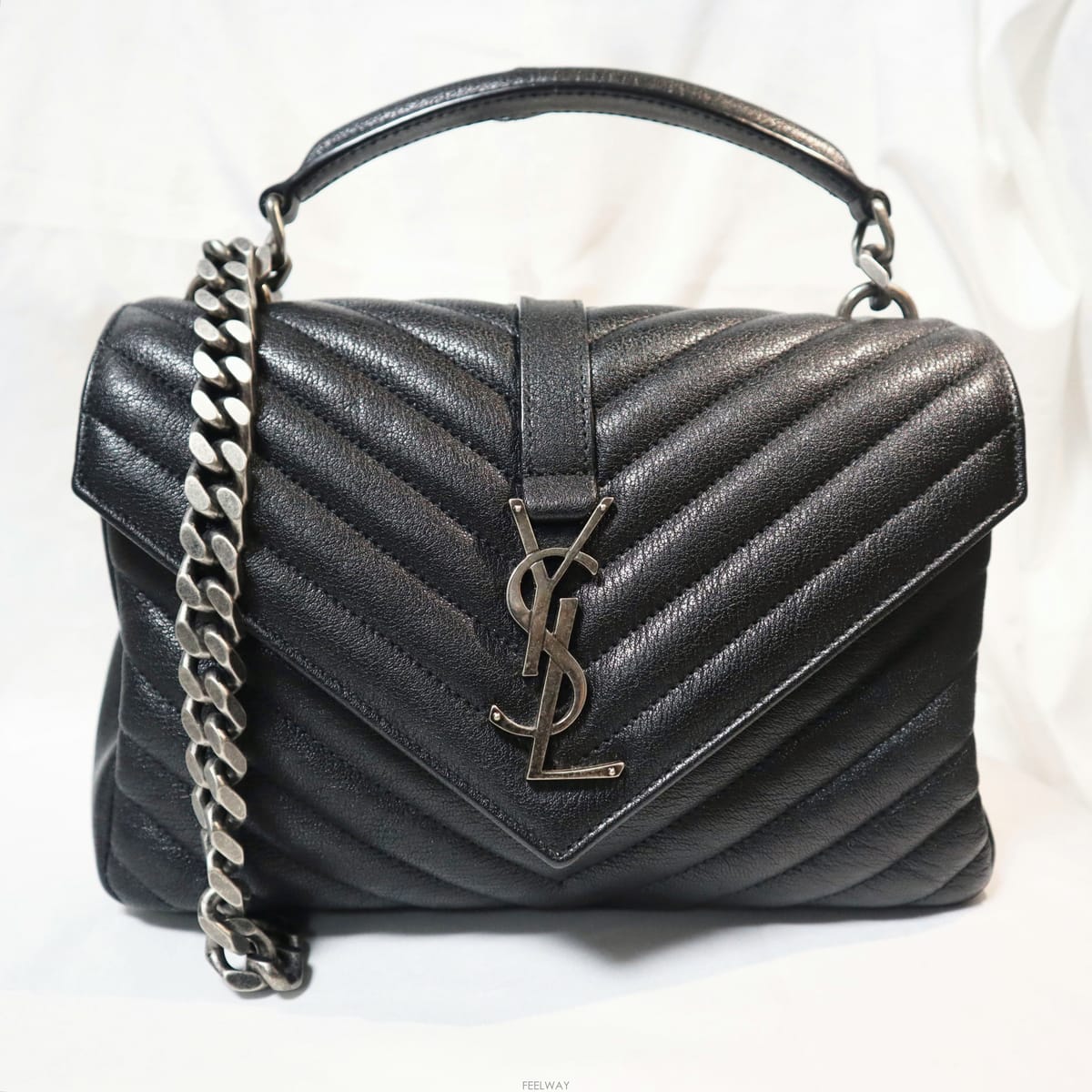 Saint Laurent Saint Laurent(���ζ�) 600279 ���� ��Ʋ�� ���� ���׷� Ŭ���� �ø��� �̵�� ��ÿ 2WASaint Laurent(���ζ�) 600279 ���� ��Ʋ�� ���� ����