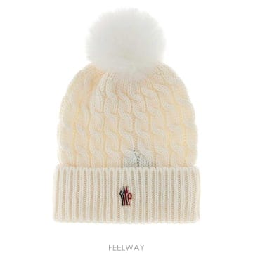 26FW 몽클레어 모자 L20983B000010402A 002 White