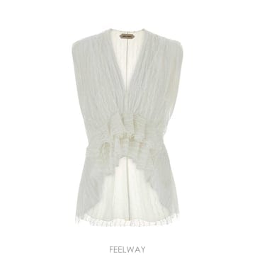 Alberta Ferretti 26FW �˺���Ÿ �䷹Ƽ ������ A08055120 0002 White26FW �˺���Ÿ �䷹Ƽ ������ A08055120 0002 White