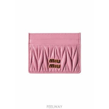 Miu Miu 26FW �̿�̿� ���׶�� ī�� ���ķ��� ī��Ȧ�� 5MC076AFPP F0028 ROSA26FW �̿�̿� ���׶�� ī�� ���ķ��� ī��Ȧ�� 5MC076AF