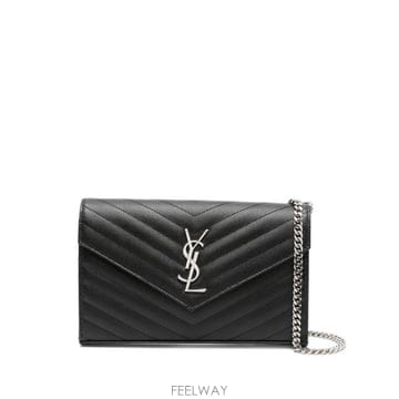 Saint Laurent 26FW ���ζ� �׶� �� �ѵ帣 �������� ���� ī���� ��Ʋ�� ü�� ���� 377828BOW02 1000 N26FW ���ζ� �׶� �� �ѵ帣 �������� ���� ī���� ��Ʋ