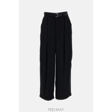 사카이 스트레이트 팬츠 블랙