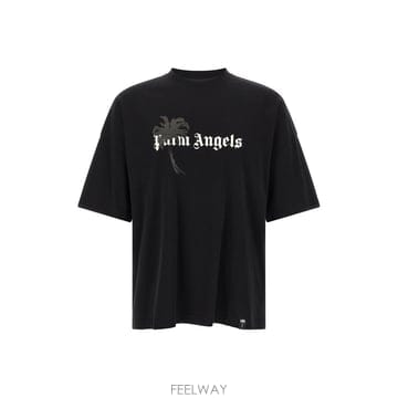Palm Angels �� ������ �� DRIFT ���� Ƽ���� PAMAA003JR006 10 B0442310350�� ������ �� DRIFT ���� Ƽ���� PAMAA003JR006 10 B04423