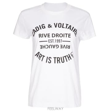 Zadig&Voltaire ���� ���غ��׸� Walk Blason �ΰ� ������ Ƽ���� PWGTR1802F���� ���غ��׸� Walk Blason �ΰ� ������ Ƽ���� PWGTR