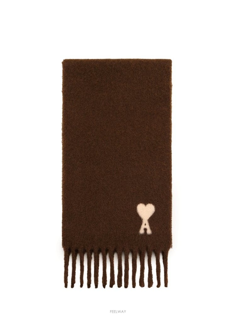 Ami �ƹ� QUOTAALPAGAWOOLSCARFWITHOFFWHITEAM B0442294204�ƹ� QUOTAALPAGAWOOLSCARFWITHOFFWHITEAM B0442294204