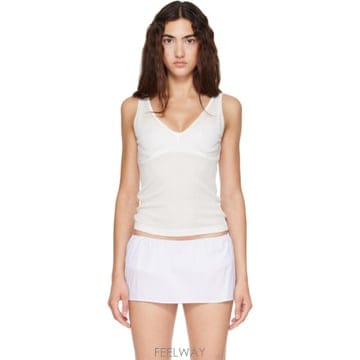 | Other Brand | Fruity Booty ȭ��Ʈ ��Ƽ�� �÷��� ��ũž FB SS26 CRM VNCK TNK TP87754716Fruity Booty ȭ��Ʈ ��Ƽ�� �÷��� ��ũž FB SS26 CRM V