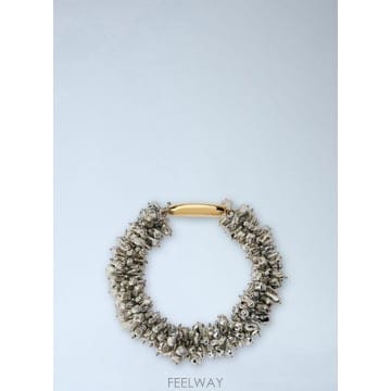 Dries Van Noten 26 FW �帮���ݳ�ư ���� Cluster Bead Necklace dvn0265036sil26 FW �帮���ݳ�ư ���� Cluster Bead Necklace dvn02650
