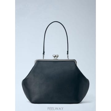Coach 26 FW ��ġ ���� Large Kisslock Frame Bag coa0265032blk26 FW ��ġ ���� Large Kisslock Frame Bag coa0265032blk