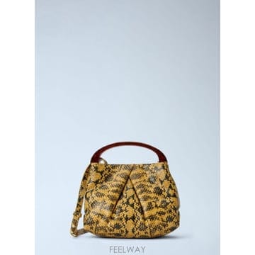 Dries Van Noten 26 FW �帮���ݳ�ư ���� Structured Leather Handbag dvn0265019yel26 FW �帮���ݳ�ư ���� Structured Leather Handbag dvn