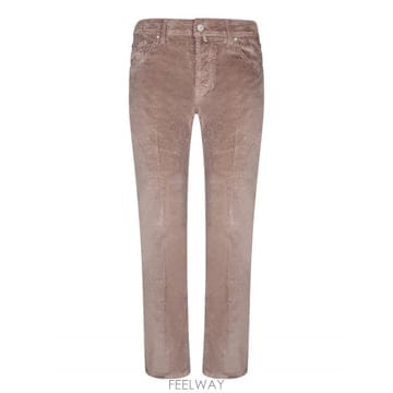 26FW 야콥코헨 코듀로이 트라우저  Five 포켓 디자인  슬림 크롭 컷  QE015054S3653TRB7