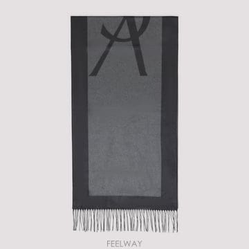 [A3] 생로랑 스카프 794861.3Y009-1261 GRAPHITE DARK