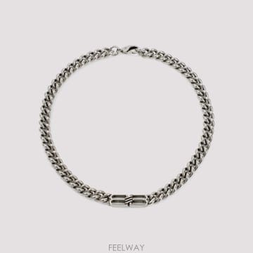[A3] 발렌시아가 목걸이 723052.TZ99I-0911 ANTIQUE SILVE