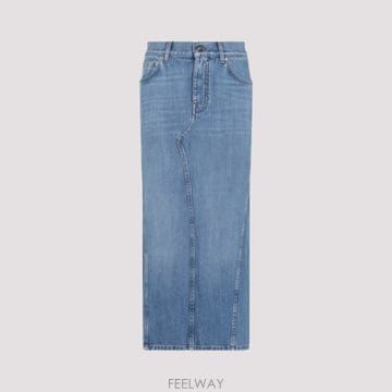 [A3] 지방시 스커트 BW40Z9516F-420 MEDIUM BLUE
