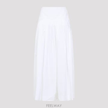 [A3] 랑방 스커트 RWST01026166P26-00 WHITE
