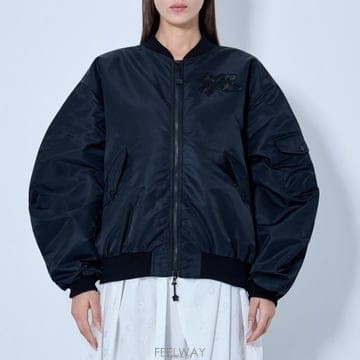 세실리에반센 Cbfeilan 나일론 봄버 자켓