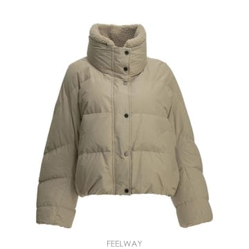 [V90]브루넬로 쿠치넬리 MH5257474C018 여성 자켓 코트 Short down jacket in t