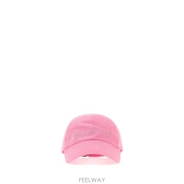 [X45]구찌 A005HY3HBNR 5000 여성 모자 버킷햇 비니 캡 Pink cotton baseball