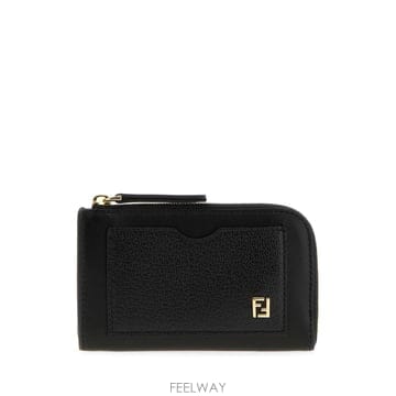 FENDI [X45]��� 8M0585B08E F0QA1 ���� ���� ������ ������ ī������ Black leather FF[X45]��� 8M0585B08E F0QA1 ���� ���� ������ ������ ī