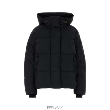 [X45]캐나다구스 2602LB 9061 여성 패딩 다운자켓 다운베스트 푸퍼자켓 Black nylon Jun