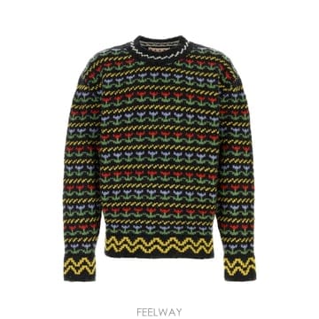 [X45]마르니 GCMG0510Q0UFH954 JQN93 남성 스웨터 니트 가디건 Embroidered wo