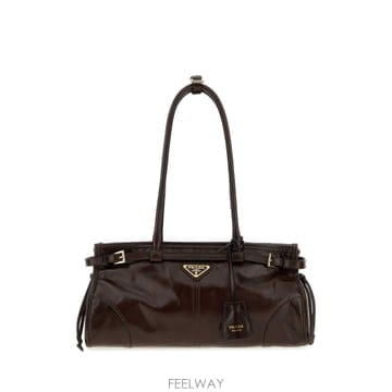 PRADA [X45]����� 1BA426VMOM2CYR F01D6 ���� ��Ʈ�� ���۹� ž�ڵ�� �ڵ�� Dark brown[X45]����� 1BA426VMOM2CYR F01D6 ���� ��Ʈ�� ���۹� ž