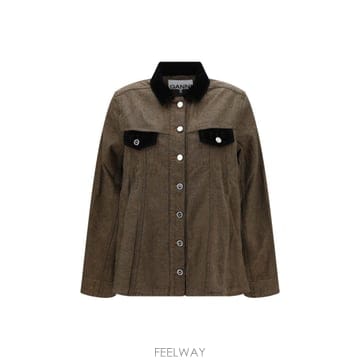 GANNI [K68]���� A1130018 979 ���� ���� ���� ���� ���� ����콺 Neppy denim Overshi[K68]���� A1130018 979 ���� ���� ���� ���� ���� �����