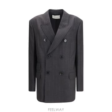 [K68]아미 FBV776WV0223 A228 여성 블레이저 베스트 자켓 Striped wool double