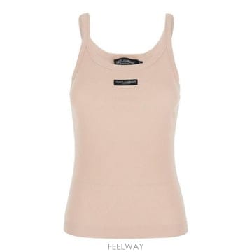 26 FW 돌체앤가바나 로고 패치 저지 탑 F0586 F8W45TFU7AV