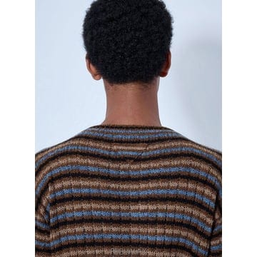 26 F/W 프라다 SHETLAND 울 보트-넥 스웨터 UMF417  B0112319805