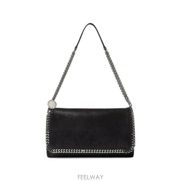 Stella McCartney 26FW ���ڶ� ��īƮ�� ũ�ν��� 7B0216 W91321000 BLACK26FW ���ڶ� ��īƮ�� ũ�ν��� 7B0216 W91321000 BLACK