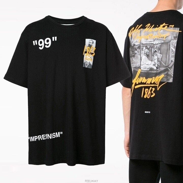 Off White [����]����ȭ��Ʈ ��ΰ� ��� Ƽ���� OMAA038R19185009 1088[����]����ȭ��Ʈ ��ΰ� ��� Ƽ���� OMAA038R19185009 1