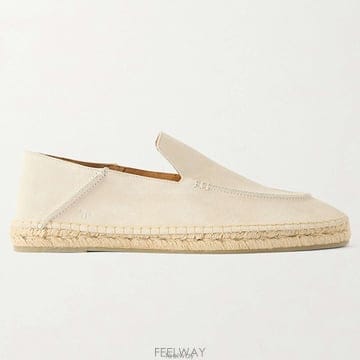 26 FW 톰포드 크림 Finn 핀 러버 아웃솔 컬랍서블 힐 스웨이드 슬립온 에스파듀