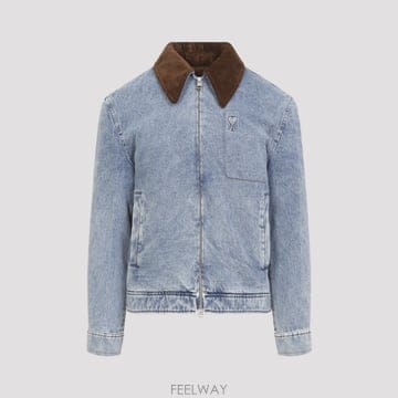 [A3] 아미 재킷 HJK922.DE0046-480 USED BLUE
