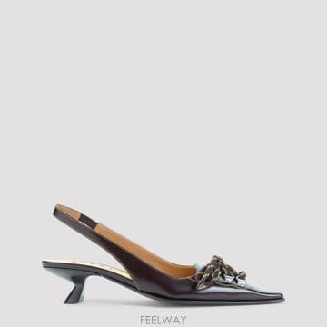 26FW 마르니 힐 펌프스 PUMS017404 P3852 ZP306 BROWN YELLOW