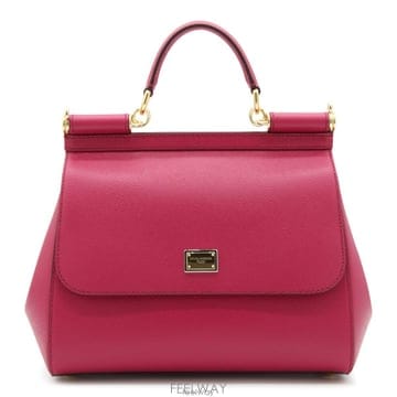 26 FW 돌체앤가바나 시칠리 로고 플라크 라지 토트백 8I484 BB6002A1001