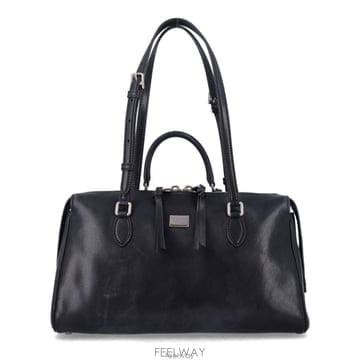 26 FW 돌체앤가바나 비토리아 로고 팔케 백 블랙 80999 BB7844AW118