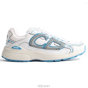 26FW 디올 B30 스니커즈 화이트 블루 3SN279ZRD H053