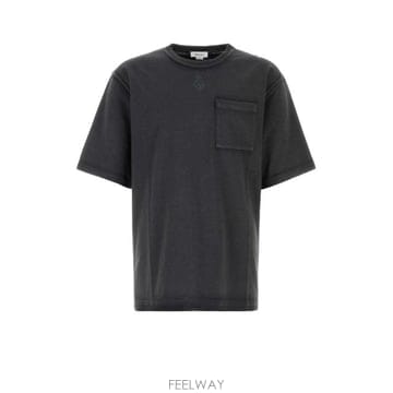 인더샵 Alexander McQUEEN 알렉산더 맥퀸 블랙 반팔 티셔츠