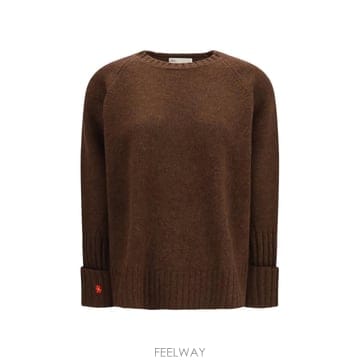 인더샵 Tory Burch 토리버치 브라운 니트
