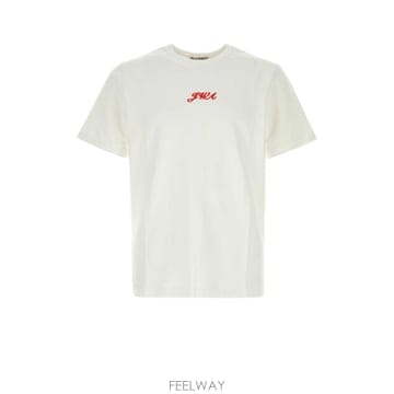 인더샵 JW ANDERSON JW 앤더슨 화이트 반팔 티셔츠