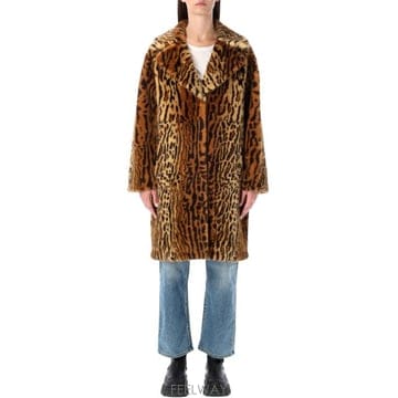 26FW 스탠드스튜디오 무스탕 611379070 40200 LEOPARD PRINT