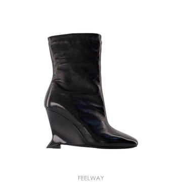 인더샵 BALMAIN 발망 블랙 앵클 부츠