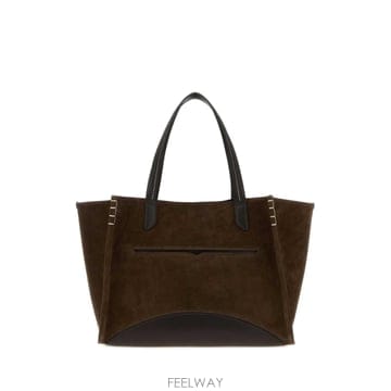 인더샵 JW ANDERSON JW 앤더스 로퍼 스웨이드 토트백