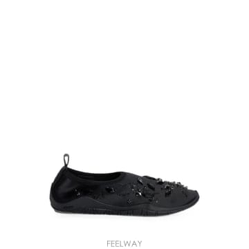 인더샵 JIL SANDER 질샌더 블랙 플랫 슈즈